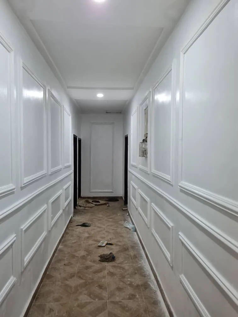 White Panelled Corridor and Exterior Refresh